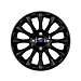 Ford lichtmetalen velg 16" 12-spaaks design, Panther Black