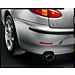 Alfa Romeo 147 einddempersierstuk rond rvs voor 1.6 benzine en 1.9 JTD