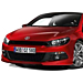 Volkswagen Scirocco 2008 - 2014 voorspoiler