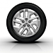 Renault Trafic / Opel Vivaro / Fiat Talento 2014 - .. lichtmetalen velg 17" Cyclade