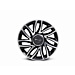 Fiat 500L set lichtmetalen velgen 17” dubbelspaaks matgepolijst zwart