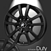 Musketier Citroën Jumper 2006 - 2014 lichtmetalen velg Duty 6,5x16 zwart