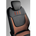 Renault Captur stoelhoezen "Zip collection" oranje