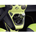 Ford Ka (09/2008 - 05/2016) versnellingspookhoes zwart met Jump (groen) stiksels