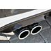 Musketier Citroën C1 / Peugeot 108 / Toyota Aygo 2014 - .. sporteinddemper li/re, 2xØ70 mm duplex