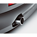 Alfa Romeo 147 uitlaatsierstuk rond