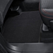 Ford Kuga (12/2019 - ..) vloermatten Premium velours voor en achter, zwart met dubbel grijs stiksel RHD