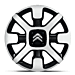 Citroën lichtmetalen velgen set Cross 17" Diamond