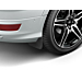 Ford Kuga (09/2016 - 11/2019) rear mud flaps, molded (ST-line)
