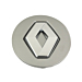 Renault naafkap zilver