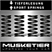 Musketier Citroën C3 Pluriel verlagingsverenset ca. 40 mm behalve 1,6HDi