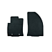 Ford Fusion (2002 - 2012) vloermatten, all-weather voor, zwart