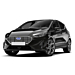 Ford Fiesta (12/2021 - 2023) grille Titanium