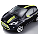 Ford Ka (09/2008 - 05/2016) striping compleet Jump (groen) zonder dakspoiler