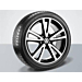 Volkswagen lichtmetalen velg Vision, 7J x 17, hoogglans zwart