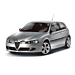 Alfa Romeo 147 voorbumperspoiler Alfa Romeo 147 voorbumperspoiler