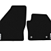 Ford Kuga (2008 - 07/2011) vloermatten velour voorzijde, zwart RHD