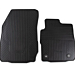 Ford Fiesta (23/02/2011 - 06/2017) voorzijde rubber gevormd vloermatten met Fiesta logo RHD