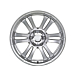 Ford Ranger (2006 - 10/2011) Style-X lichtmetalen velg 20" 6x2-spaaks design, zilver