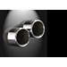 Musketier Peugeot 207 exhaust stainless steel 2xØ90 mm Musketier Peugeot 207 exhaust stainless steel 2xØ90 mm