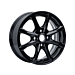 Ford Fiesta (07/2017 - 2023) lichtmetalen velg 15" 8-spaaks design, Absolute Black