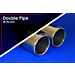 Musketier Peugeot 1007 sporteinddemper li/re, 2xØ90 mm duplex