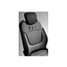 Renault Captur stoelhoezen "Zip collection" grijs