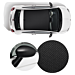 Fiat 500 wrapping pakket micro carbon zwart