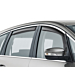 Ford S-MAX (06/2015 - 09/2018) windgeleiders, zijruit achterportier, zwart