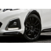 Musketier Peugeot 108 voorspoilerhoeken, zwart