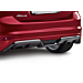 Ford Focus (01/2011 - 08/2014) diffuser met hoogglans zwarte geintegreerde diffuser