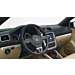 Volkswagen EOS 2006 - 2011 interior decals in aluminium-look for middle consol/doors