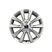 Ford Kuga (11/2012 - 11/2019) lichtmetalen velg 17" 5 x 2-spaaks design, Sparkle Silver