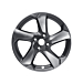 Ford Fiesta (07/2017 - 2023) lichtmetalen velg 17" 5-spaaks design, ROUGH METAL