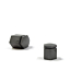 Opel caps for the wheel nuts dark gray 21 mm high