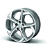 Peugeot lichtmetalen velg Style 09 17" 5-gaats