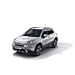 Fiat 500X sticker zijkant grijs Fiat 500X sticker zijkant grijs