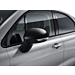Fiat 500X spiegelkappen zwart