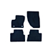 Ford Kuga (2008 - 07/2011) vloermatten, premium velours vooraan, zwart, voor zwart lederen interieur