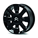 Citroen lichtmetalen velg CROSS NOIRE 17" Citroen lichtmetalen velg CROSS NOIRE 17"