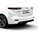 Opel Zafira Tourer OPC-line rear bumper spoiler with single visable exhaust pipe