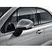 Fiat 500X spiegelkappen carbon effect wit