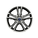 Ford Mondeo (09/2014 - ..) lichtmetalen velg 19" 5x2-spaaks design, zilver