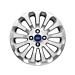 Ford alloy wheel 15" 13-spoke design silver Ford alloy wheel 15" 13-spoke design silver