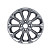 Ford Fiesta (07/2017 - 2023) lichtmetalen velg 17" 10-spaaks design, LUSTER NICKEL