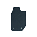 Ford Ranger (11/2012 - 11/2022) vloermatten, Premium velours voor, zwart, bestuurderszijde