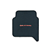 Ford Ranger (11/2011 - 11/2022) vloermatten, premium velours achter, zwart Wildtrak