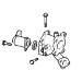 Opel EGR-klep voor 1.7 diesel-motoren (Y17DT / Z17DTH / Z17DTL)
