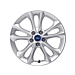 Ford Kuga (2008 - 10/2012) lichtmetalen velg 17" 5x2-spaaks design, zilver Ford Kuga (2008 - 10/2012) lichtmetalen velg 17" 5x2-spaaks design, zilver