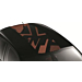 Peugeot 208 (2012 - 2019) sticker voor op het dak Brun Calern